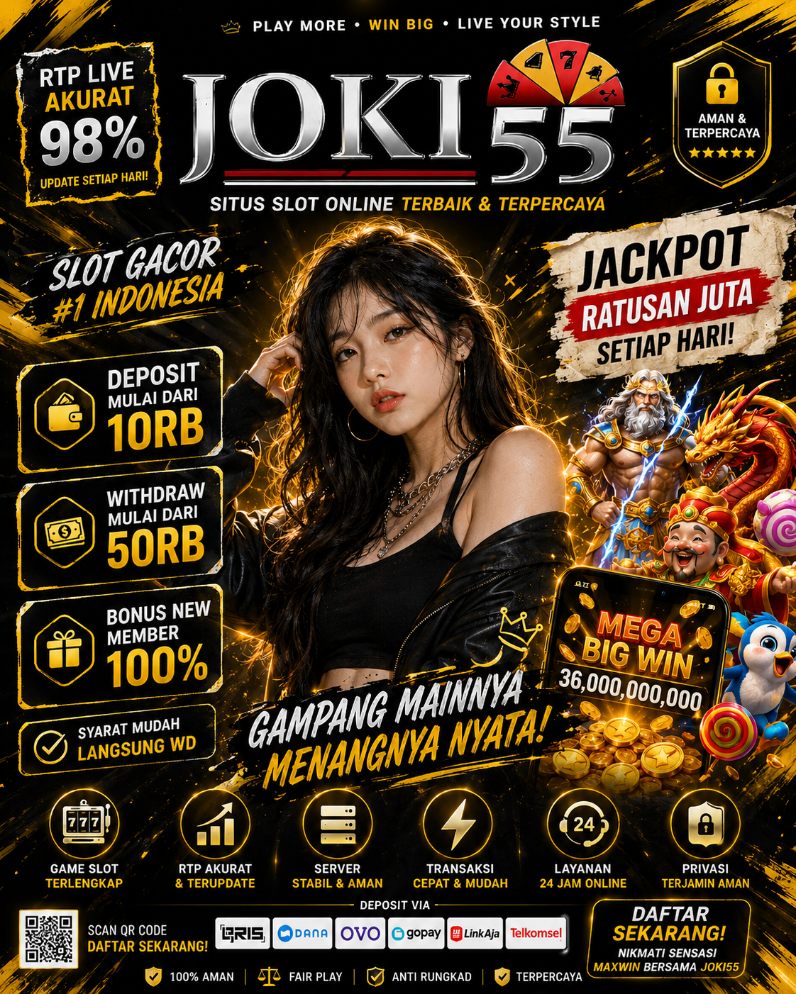 JOKI55 Banner